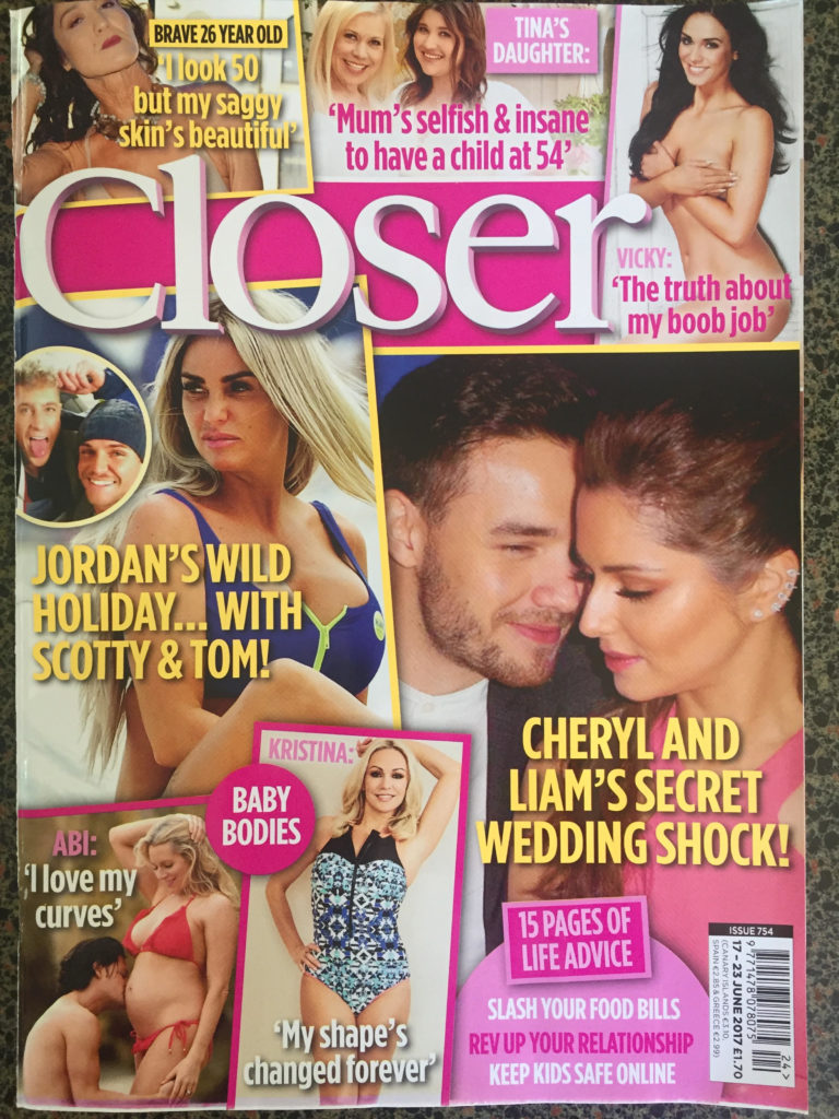 closer magazine IVF samantha walsh