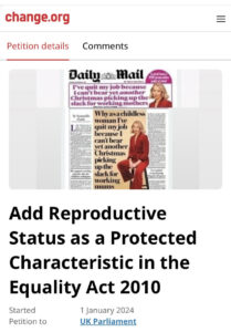 add_reproductive_status_as_a_protected_characteristic_petition