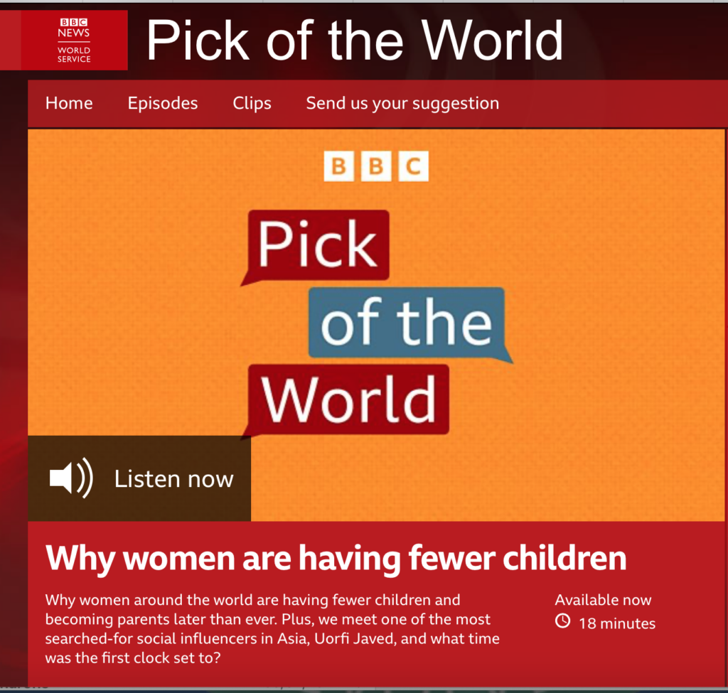 Pick of the World episode page